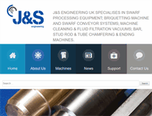 Tablet Screenshot of jandsengineering.com